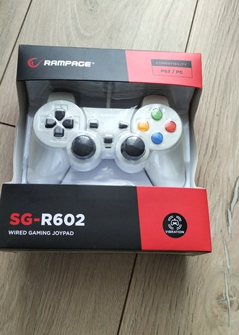 Rampage SG-R602 Kablolu Beyaz Oyun Kolu