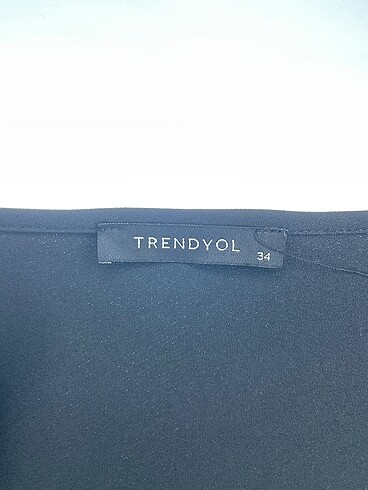 36 Beden siyah Renk Trendyol & Milla Kısa Elbise %70 İndirimli.