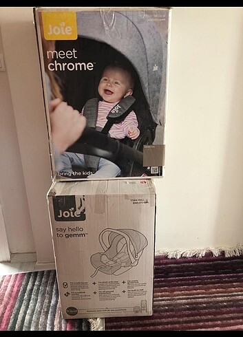 Diğer Beden Joie Chrome bebek arabası ve puset 