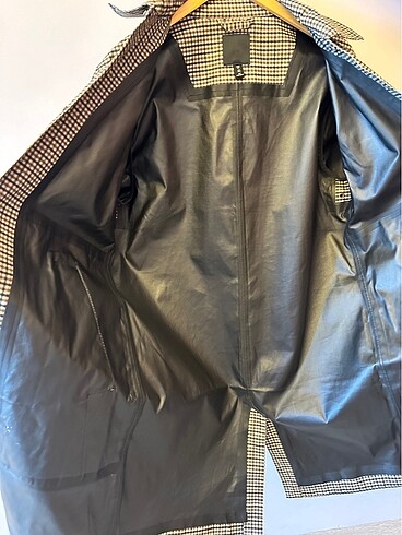 50 Beden camel Renk H&M baharlık yağmurluk mont