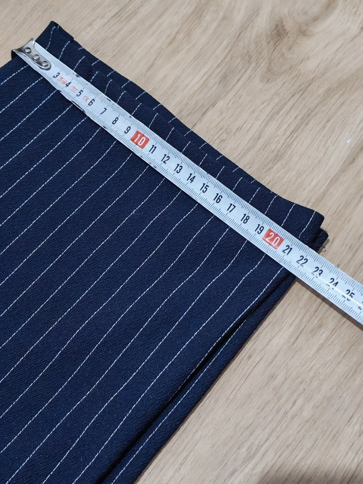 Enter 40 Beden Çizgili Kadın Esnek Kumaş - Görsel 5