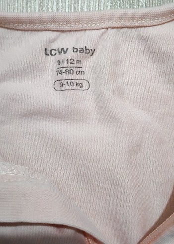 LCW BABY 9/12 AY (2) Adet Fermuarlı Bebek Kız Tulumu - Görsel 4