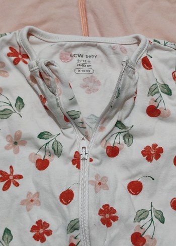 LCW BABY 9/12 AY (2) Adet Fermuarlı Bebek Kız Tulumu - Görsel 2