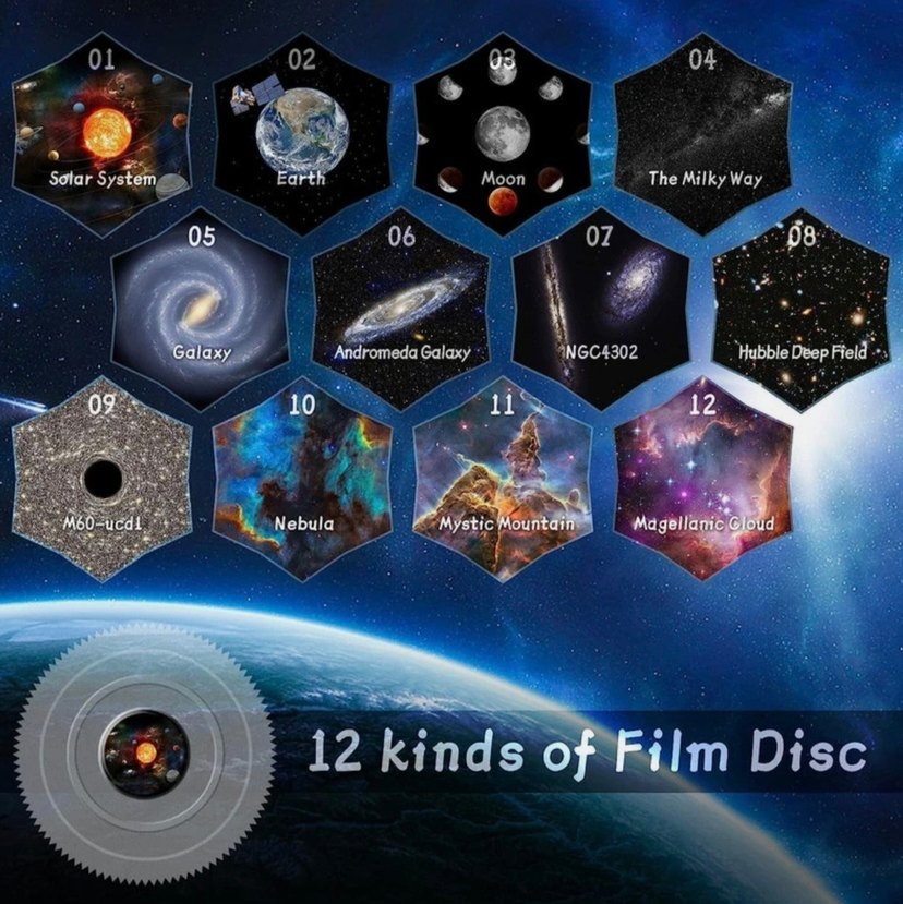 Harvox Galaxy Projektör 12 diskli - Görsel 3