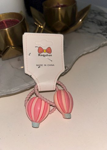 Renkli Balon Desenli Lastikli Çocuk Toka