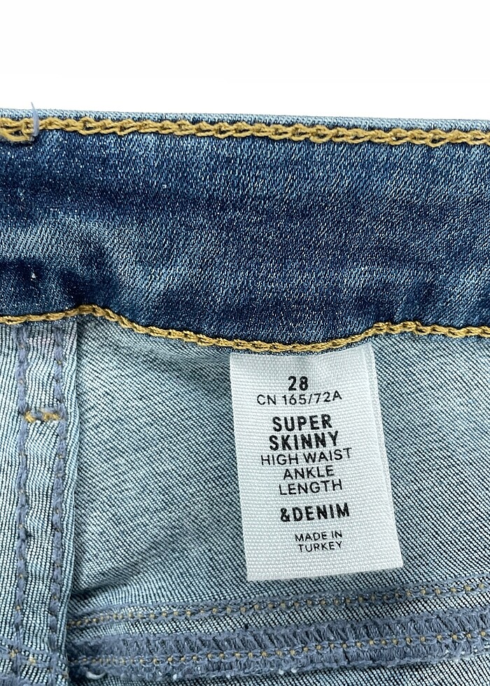 H&M Jean / Kot %70 İndirimli. - Görsel 4