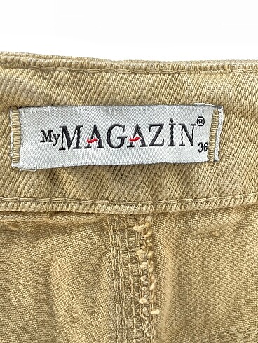 36 Beden kahverengi Renk Vintage Love Jean / Kot %70 İndirimli.