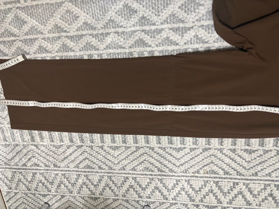 Kahverengi wide leg Kumaş Pantolon - Görsel 2