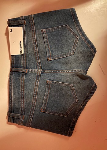 Kadın micro Kısa Kot Şort - Görsel 2