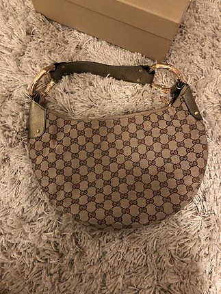 m Beden kahverengi Renk ORJİNAL TEMİZ GUCCİ ÇANTA