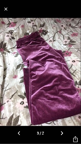 kadife pijama altı sıcak tutar