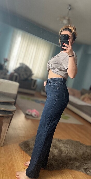 Trendyol & Milla Yüksek Bel Wide Leg Pantolon