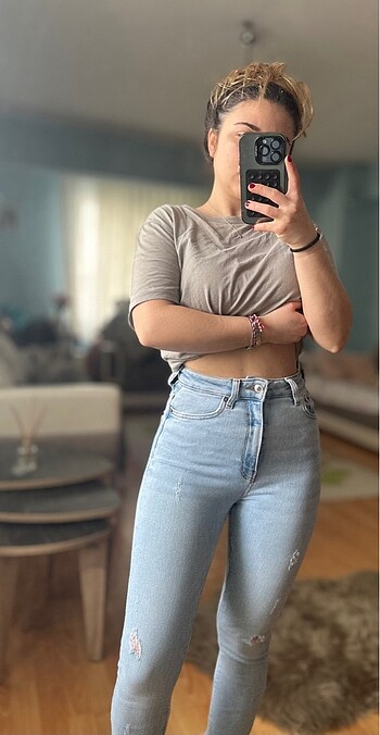 xs Beden Yüksek bel Zara Jeans