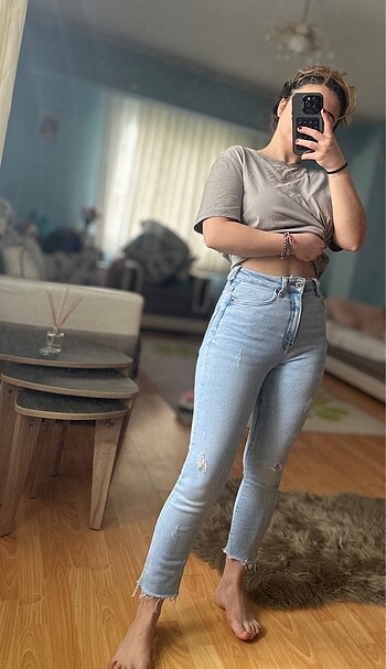 Zara Yüksek bel Zara Jeans
