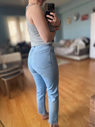 xs Beden Mavi kot Jeans