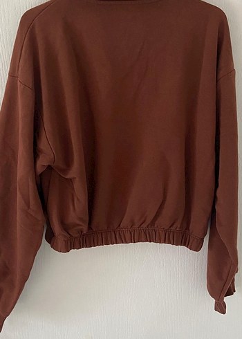 Koton Kahverengi Kadın Sweatshirt - Görsel 2