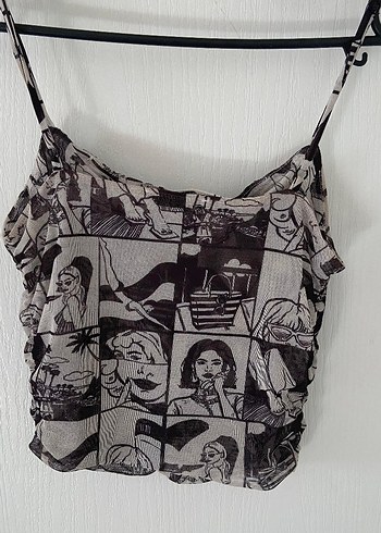 Baskılı Mini Kadın Pareo - ZARA - Görsel 4