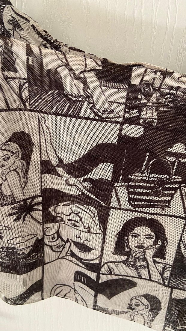 Baskılı Mini Kadın Pareo - ZARA - Görsel 5