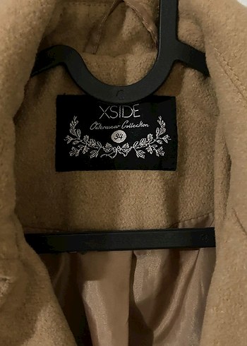 Bej Midi Kadın Kaban - Görsel 3