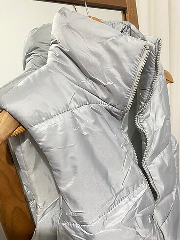 Crop şişme yelek - Görsel 2