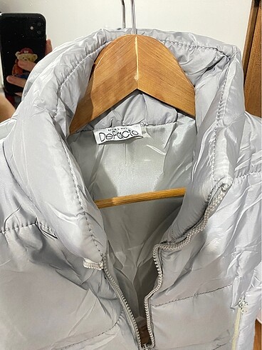 Crop şişme yelek - Görsel 4