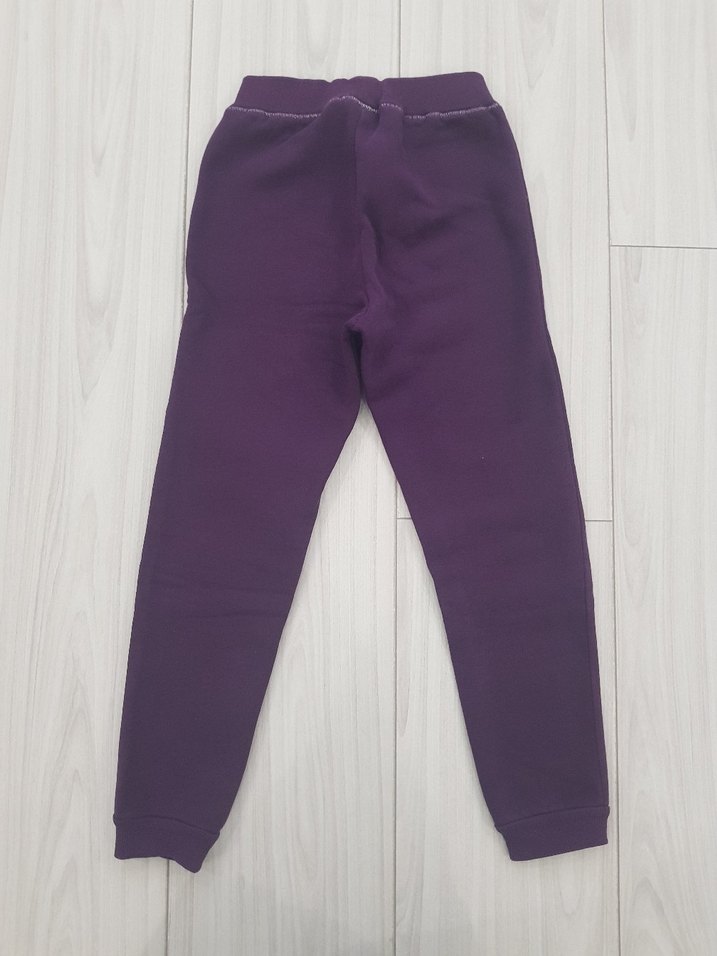 Kız Çocuk Mor Eşofman Altı - Görsel 2