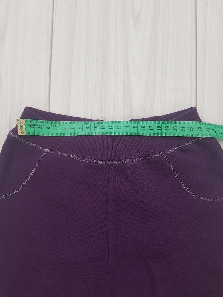 Kız Çocuk Mor Eşofman Altı - Görsel 4