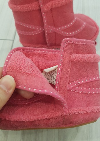 Kız Çocuk Pembe Polar Bot - Görsel 4