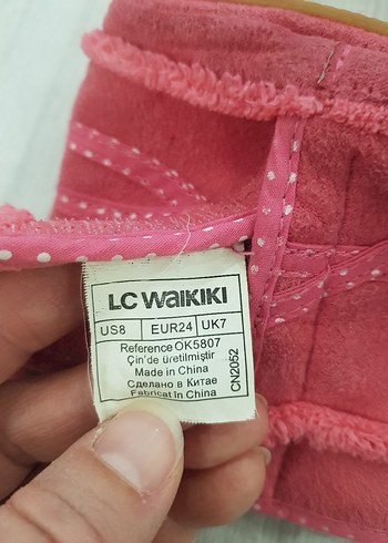 Kız Çocuk Pembe Polar Bot - Görsel 3