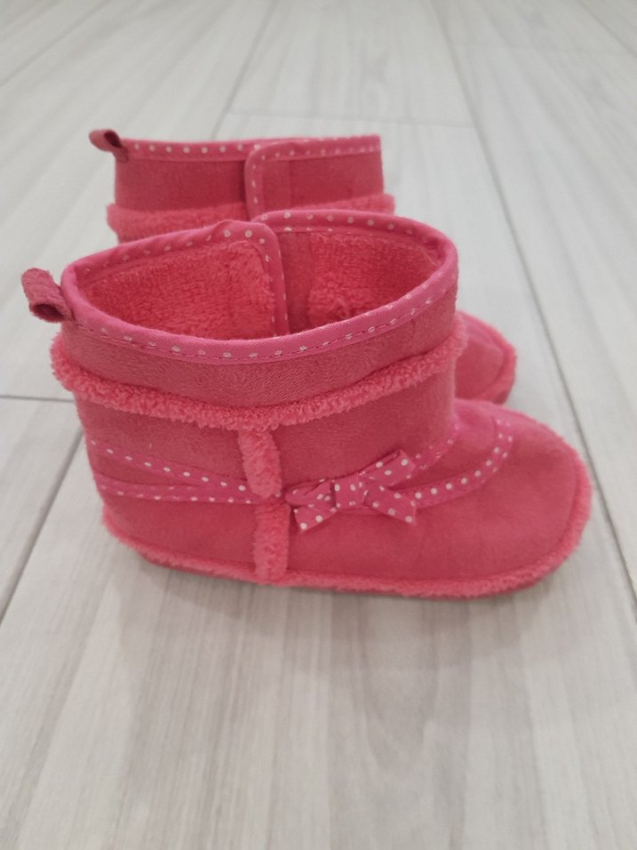 Kız Çocuk Pembe Polar Bot - Görsel 2