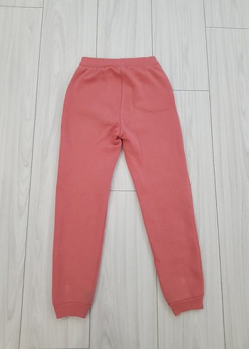 Kız Çocuk Pembe Rahat Kesim Eşofman Altı - Görsel 2