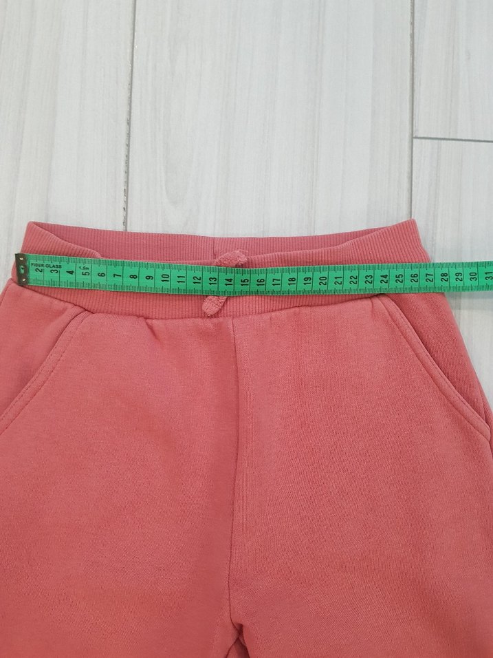 Kız Çocuk Pembe Rahat Kesim Eşofman Altı - Görsel 4