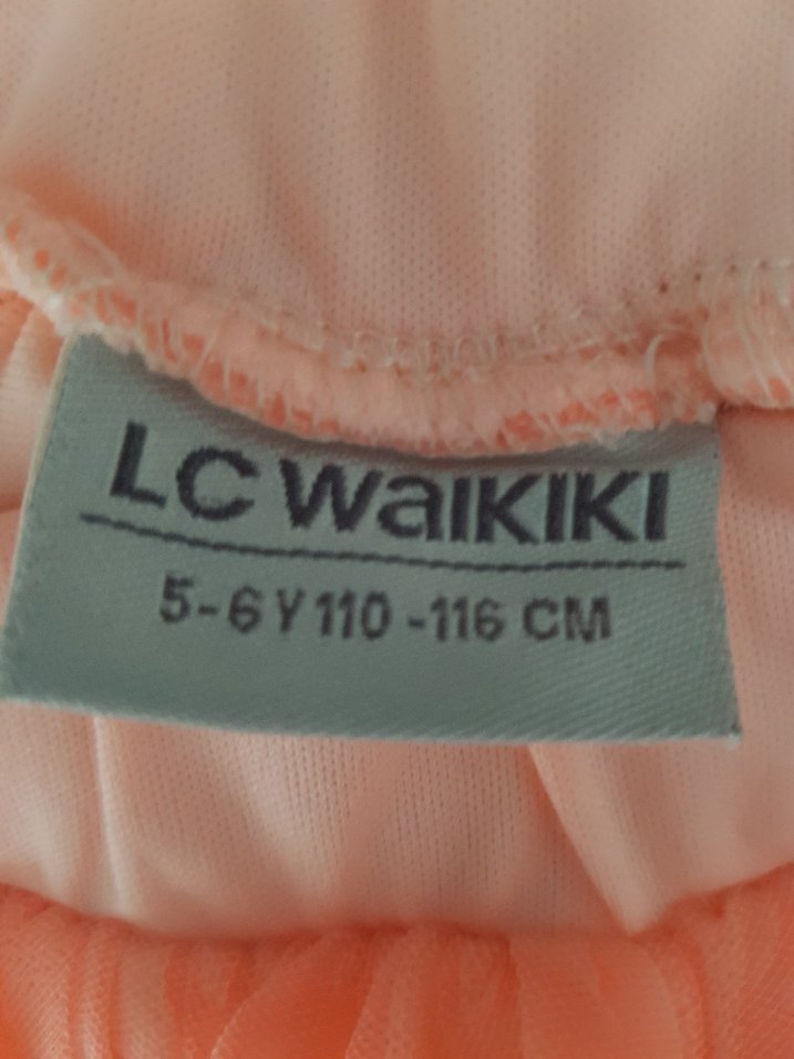 Lcwaikiki Pembe Kız Çocuk Fırfırlı Etek - Görsel 2