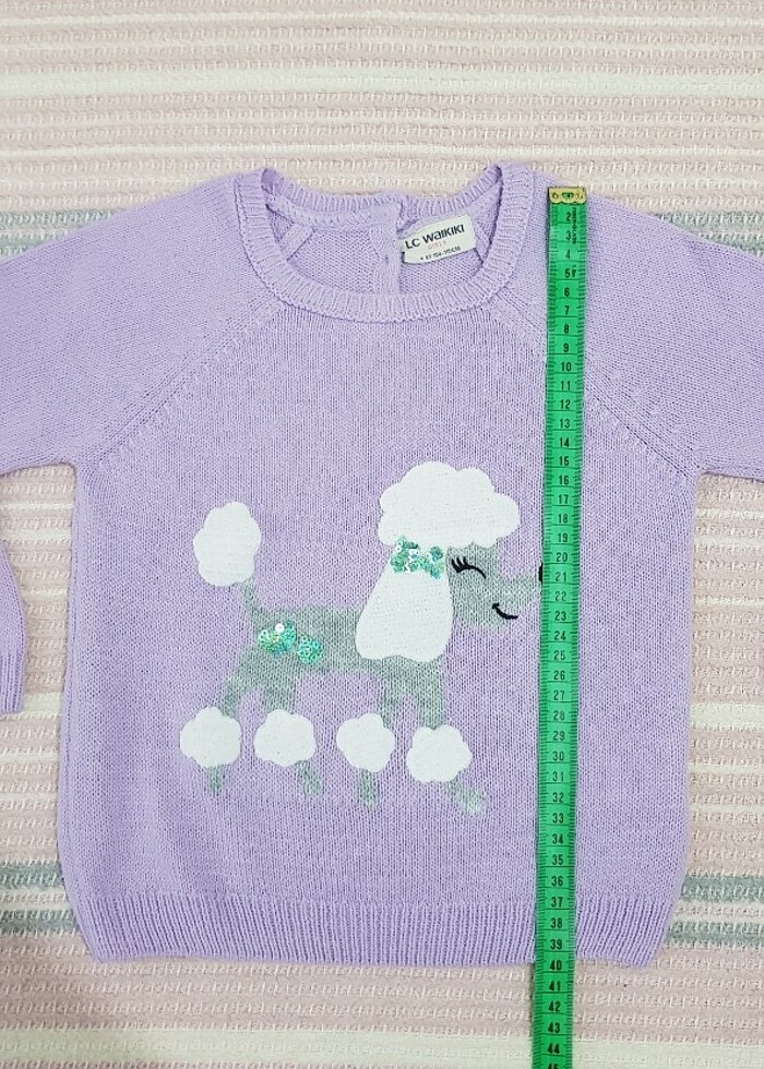 Lcwaikiki Kız Çocuk Kazak - Görsel 2