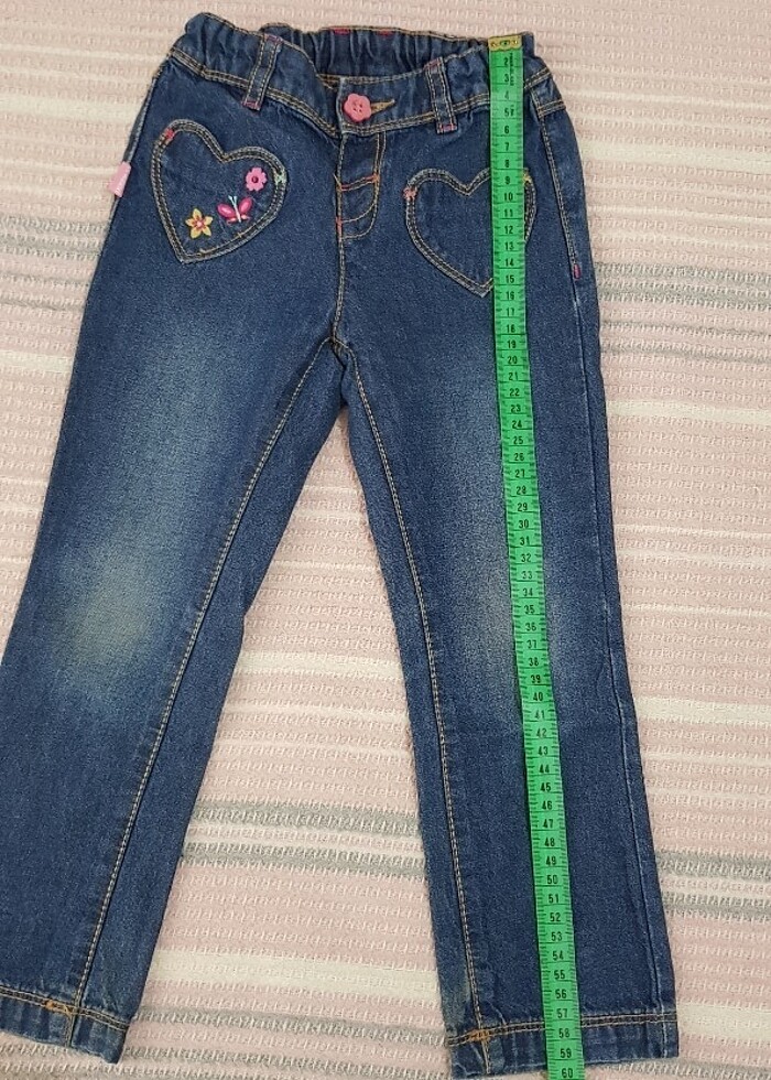 Lcwaikiki Kız Çocuk Kot Pantolon - Görsel 4