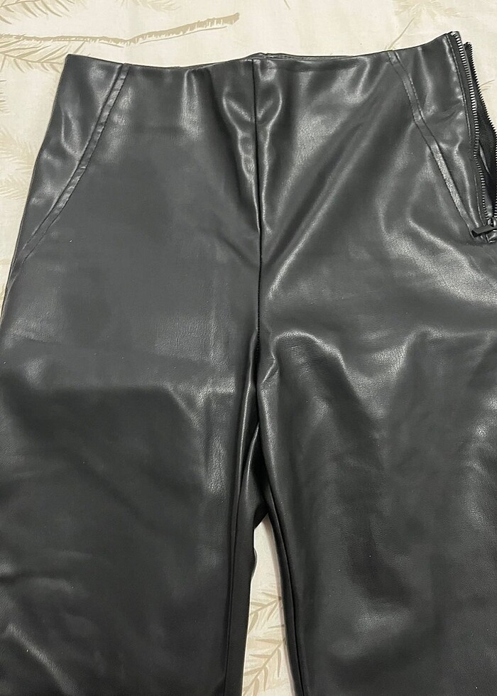 Zara deri pantolon - Görsel 3
