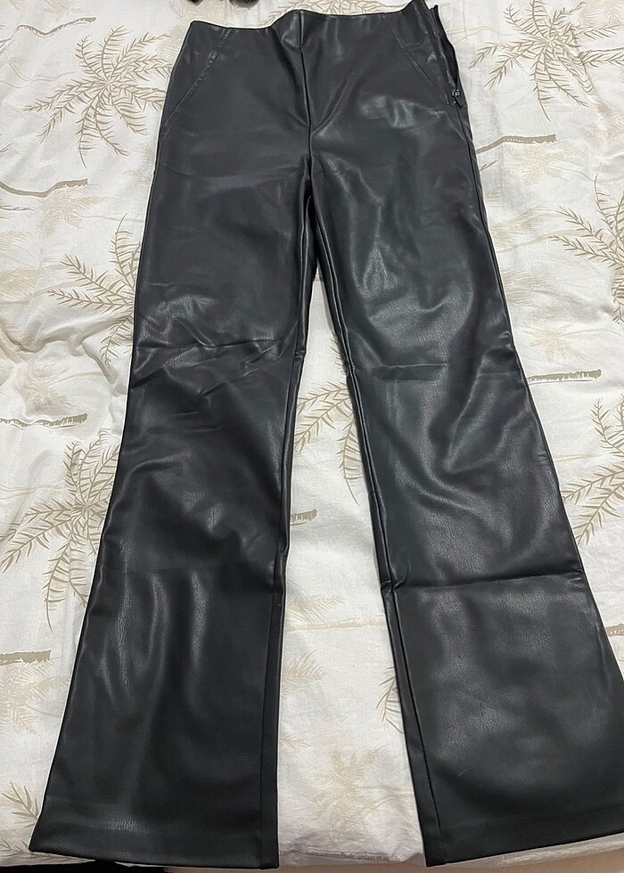 Zara deri pantolon - Görsel 4