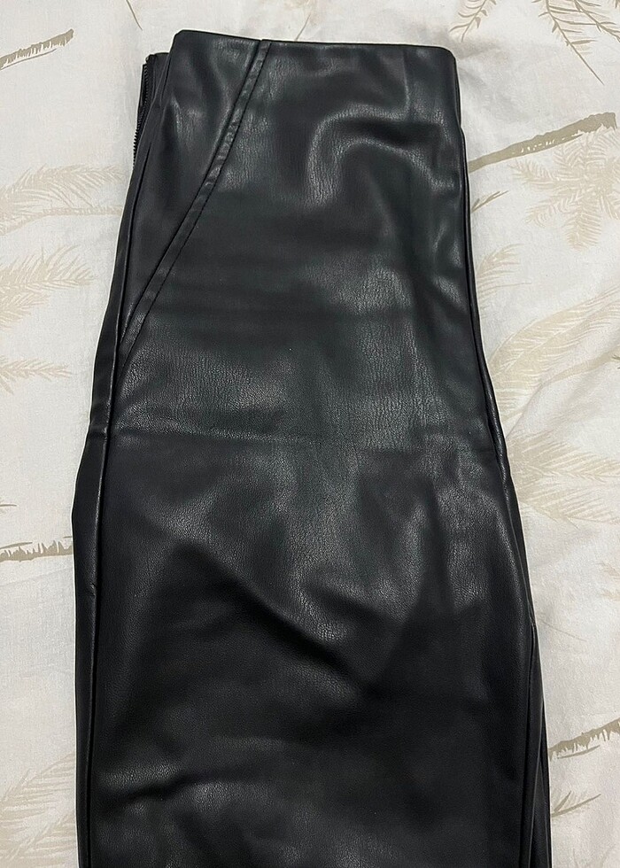 Zara deri pantolon - Görsel 2
