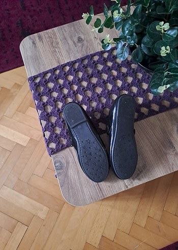 Kızlar için bağcıklı gotik balerin babet - Görsel 2