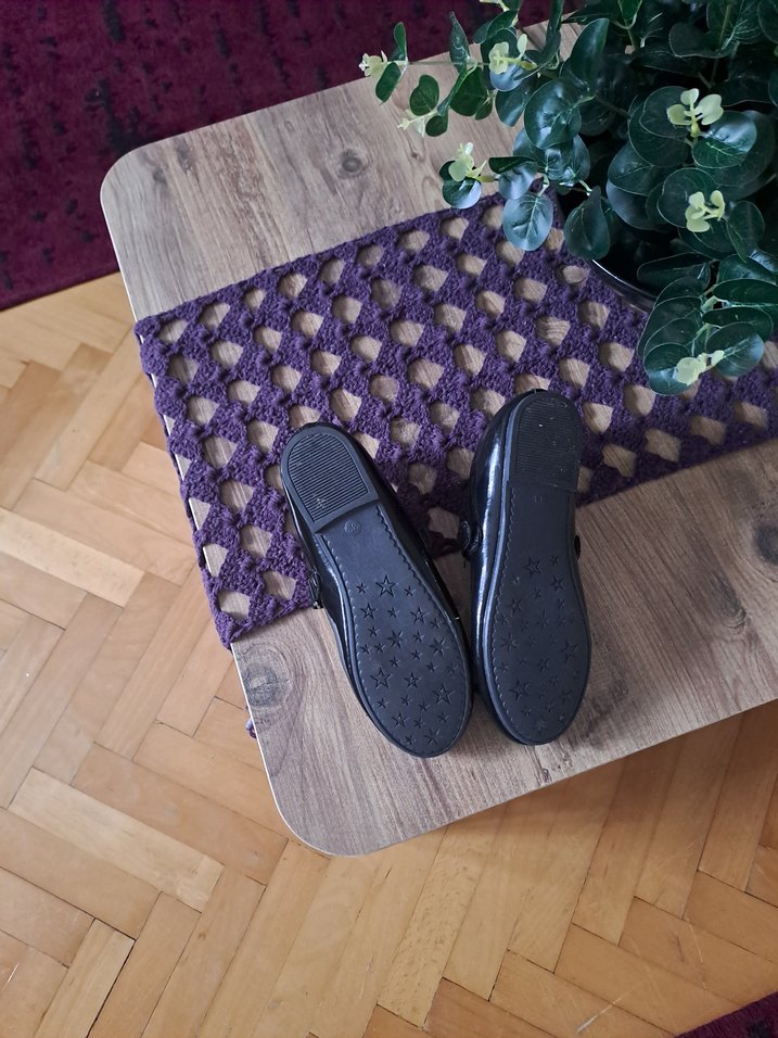 Kızlar için bağcıklı gotik balerin babet - Görsel 2