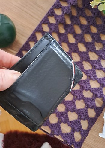 Siyah Minimalist Erkek Cüzdan - Görsel 2