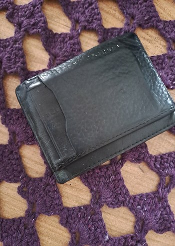 Siyah Minimalist Erkek Cüzdan - Görsel 4