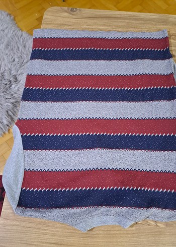 Erkek Çizgili Kısa Kollu Triko Tişört - Görsel 3