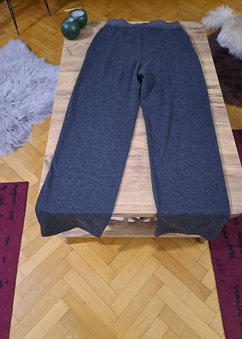 Gri  Eşofman Altı Fermuarlı - Görsel 2