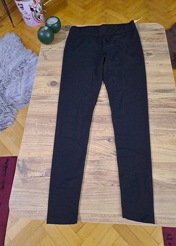 Siyah Düz çocuk Tayt - Görsel 2