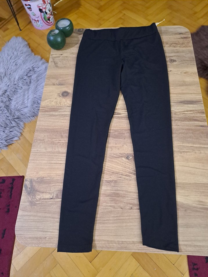 Siyah Düz çocuk Tayt - Görsel 2