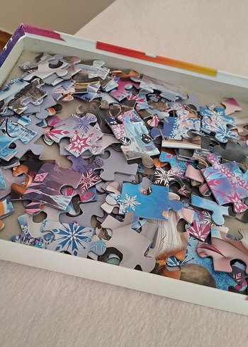 Clementoni Frozen Çocuk Puzzle 104 Parça - Görsel 5