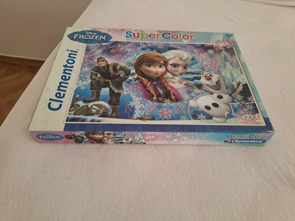 Clementoni Frozen Çocuk Puzzle 104 Parça - Görsel 2