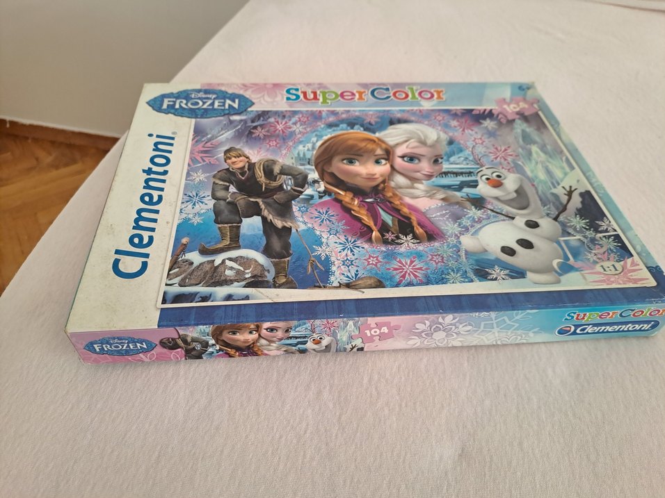 Clementoni Frozen Çocuk Puzzle 104 Parça - Görsel 3