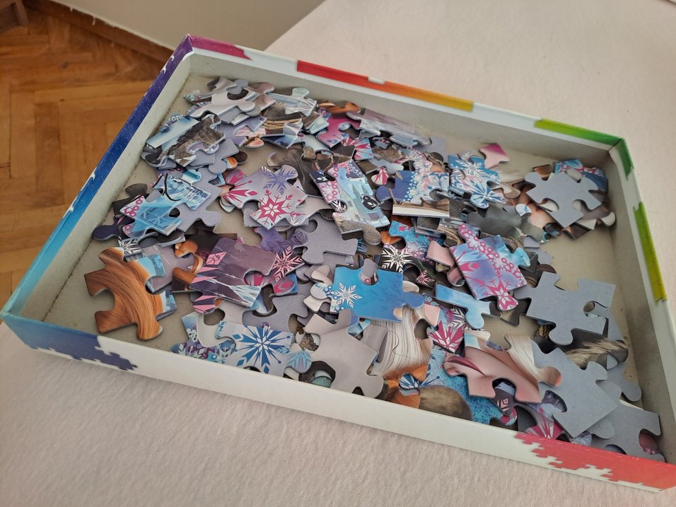 Clementoni Frozen Çocuk Puzzle 104 Parça - Görsel 5